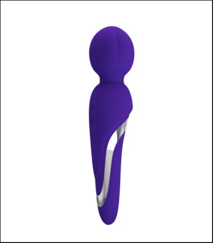 Silikonski vibrator za klitoris walter - purple