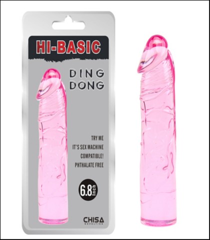 Roze dildo - 18cm