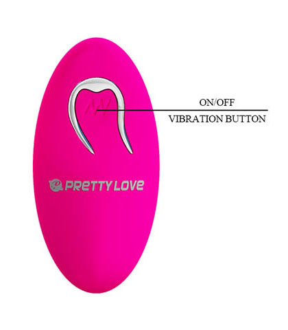Stimulator klitorisa sa bezicnim daljinskim upravljacem