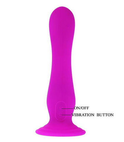 Vibrator sa stimulatorom za klitoris