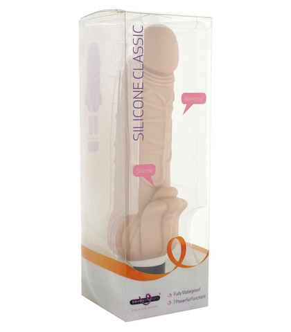 Siikonski vibrator sa stimulatorom za klitoris