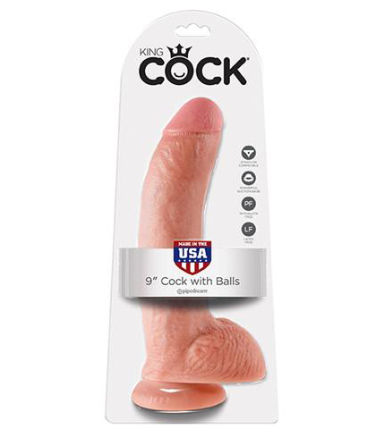 King cock 9 inch-realisticni dildo