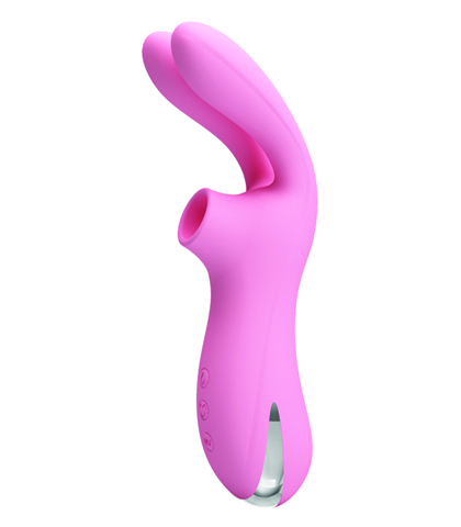 Vibrator za klitoris sa funkcijom sisanja