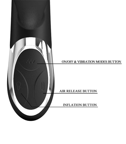 Silikonski usb punjiv vibrator