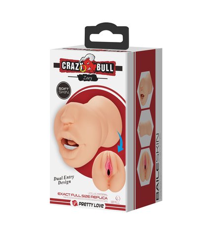 VESTACKI MASTURBATOR USTA I VAGINA - ZOEY