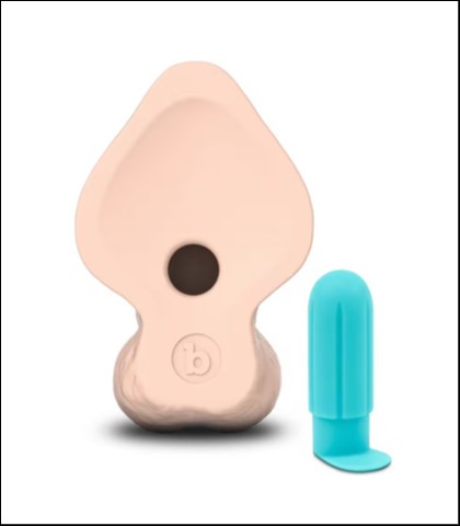 B-vibe slipskin curvy 22cm