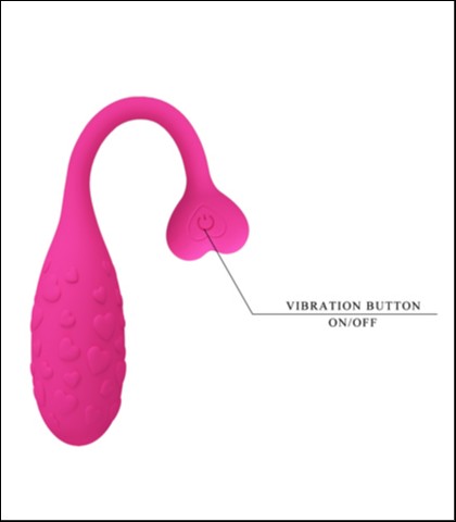 Vibro jaje sa aplikacijom za telefon fisherman