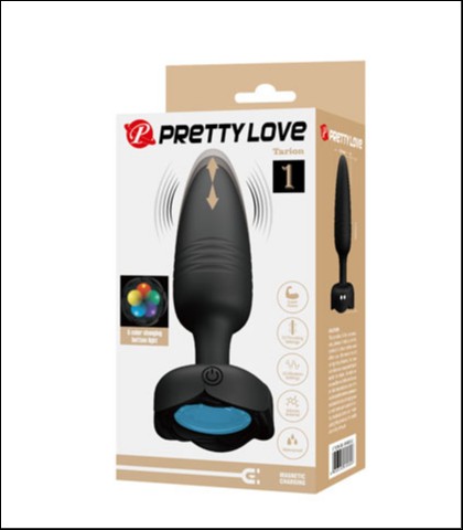 LED SILIKONSKA ANALNA KUPA