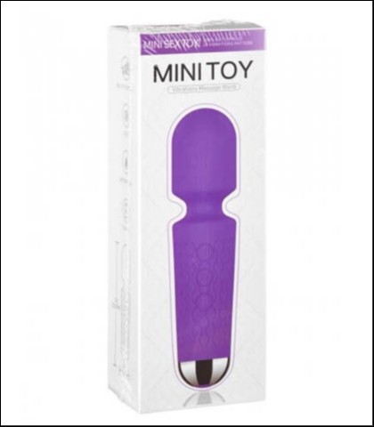 Mini massager wand purple argus