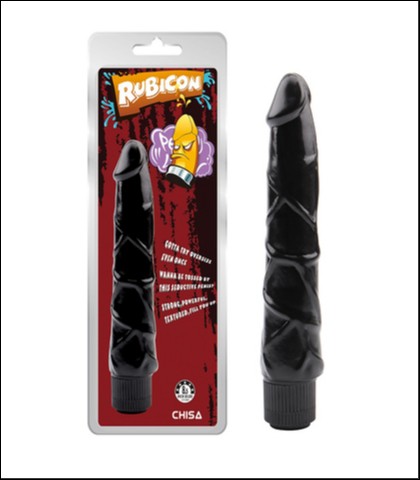 Crni vibrator - 22cm - rubicon ignite
