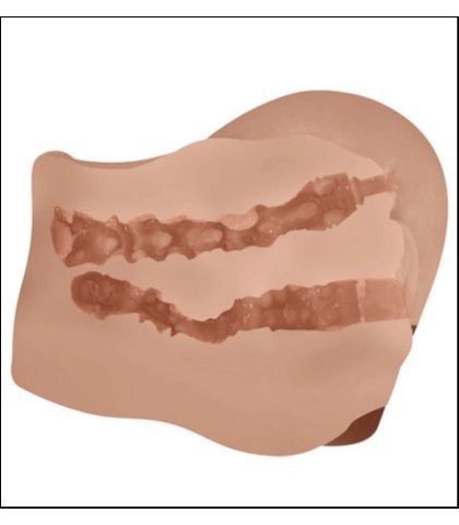 Masturbator vagina i anus sa vibracijom - mila