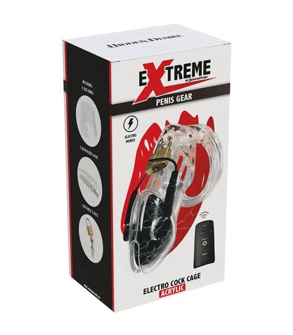 KAVEZ ZA PENIS ELECTRO COCK CAGE