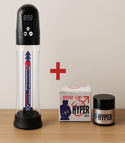 AUTOMATSKA PUMPA ZA PENIS WARRIOR KING PUMP + HYPER MAN