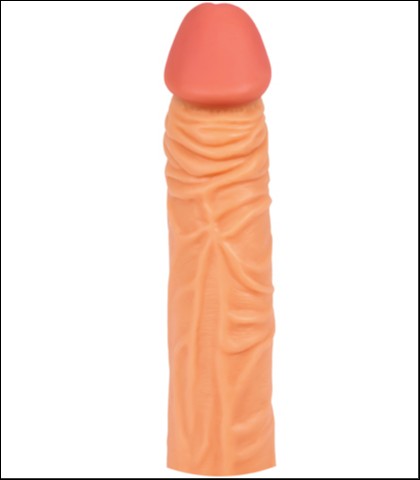 Realistična navlaka za penis 18.5cm