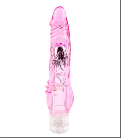 Roze vibrator - 21cm - cobalt g spot pink