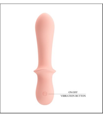 Silikonski vibrator u boji koze - abigail