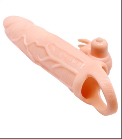 Vibro navlaka sa dodatkom za klitoris