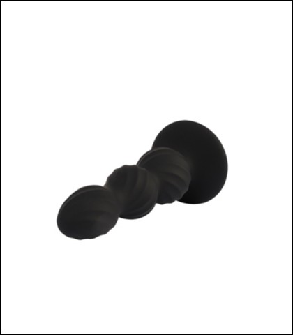 Analni dildo 15cm black mont