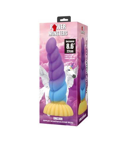 SILIKONSKI DILDO - MONSTER UNICORN