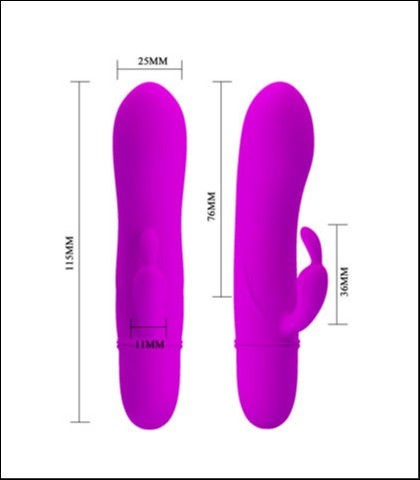 Silikonski vibrator caesar