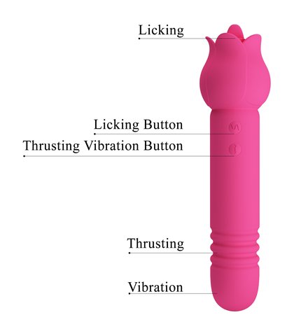 Vibrator sa obostranom stimulacijom - chaley