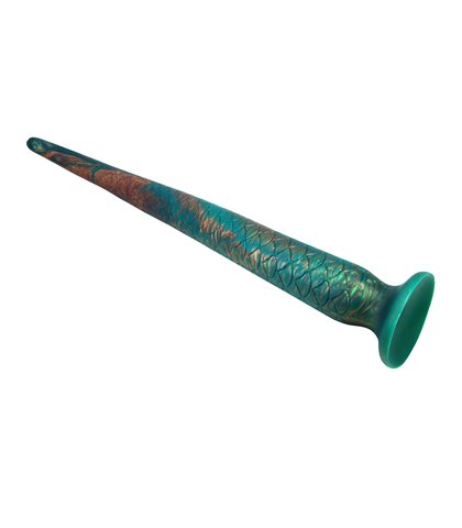 Silikonski dildo - monster verdant titan