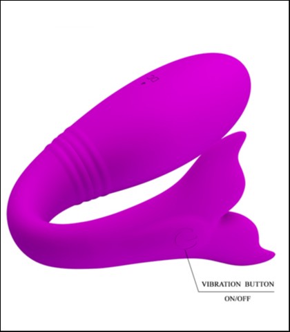 Vaginalno klitoralni stimulator jayleen