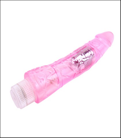 Roze vibrator - 22cm - glitters mr.right pink