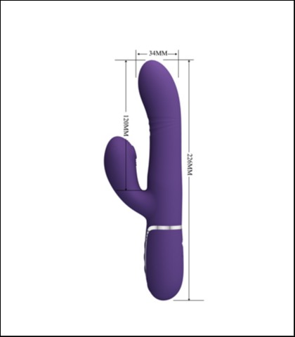 Vibrator za stimulaciju g tacke u plavoj boji