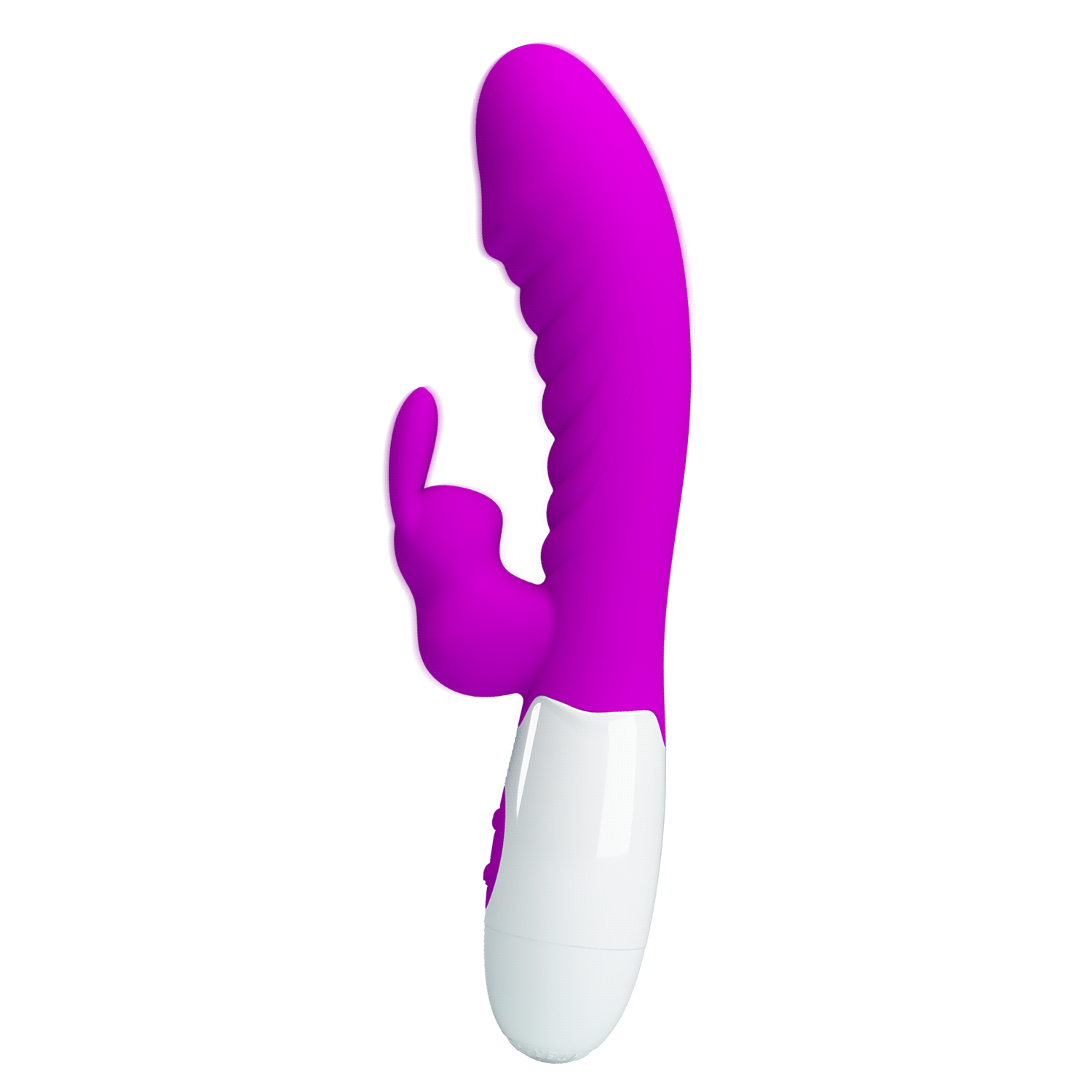 Silikonski roze vibrator - naughty bunny