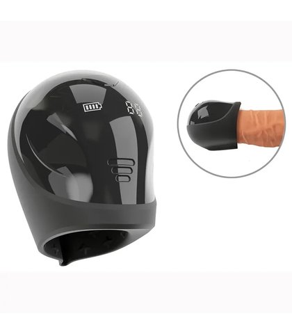 Glans masturbation cup trainer