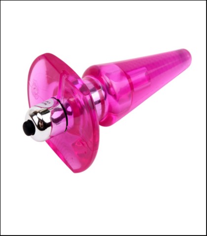 Roze analni vibrator