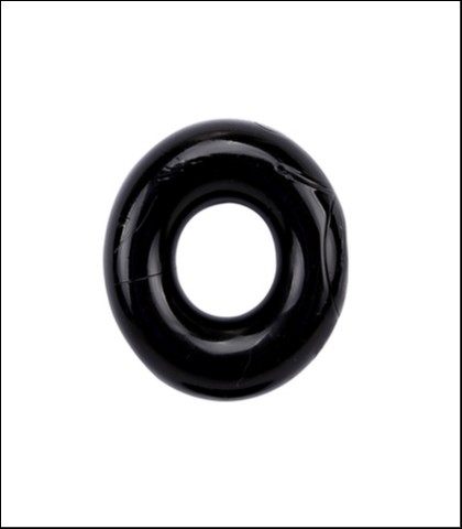Dva rastegljiva prstena za penis - donut rings
