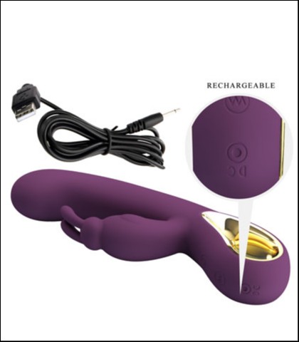 Silikonski vibrator liam