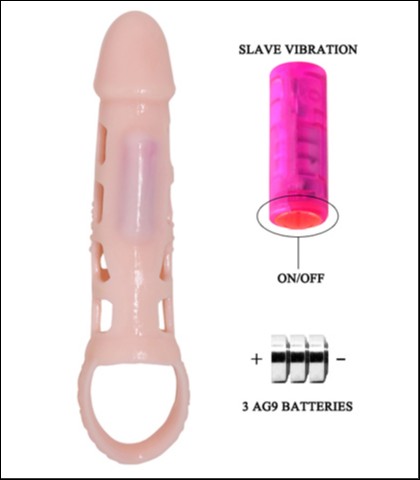 Navlaka za penis sa vibracijom "harrison"