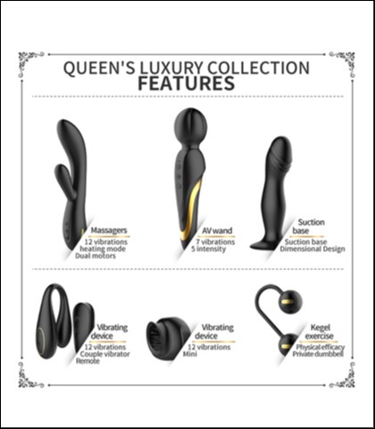 Kraljicin luksuzni set queens luxury colection
