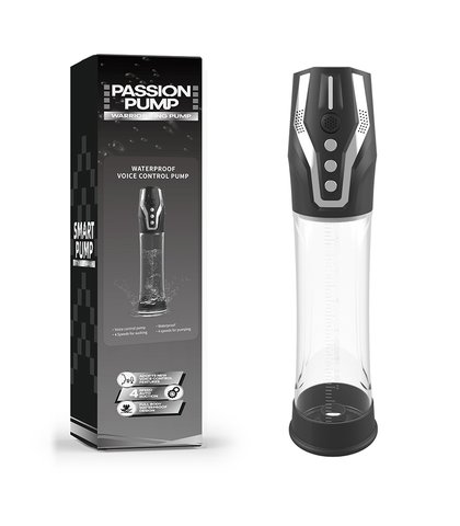 VODOOTPORNA PUMPA ZA PENIS SA GLASOVNOM KONTROLOM