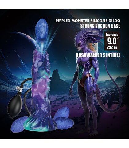 Silikonski dildo - monster duskwalker sentinel