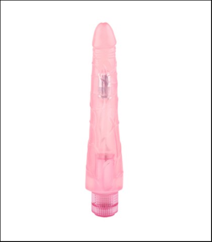 Roze vibrator - 23cm