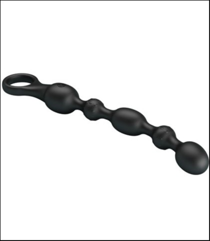 Silikonske analne kuglice sa vibracijom