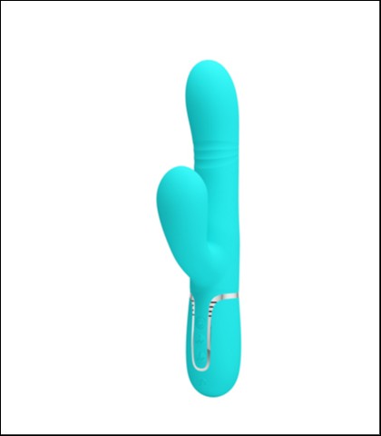Vibrator za stimulaciju g tacke u tirkiznoj boji