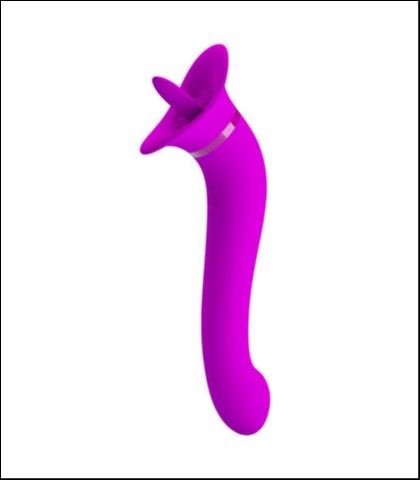 Silikonski vibrator za klitoris faust