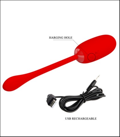 Vibro jaje julius red