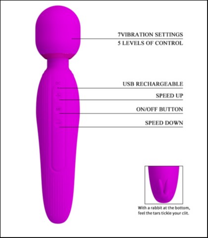 Masazer klitorisa "curtis"