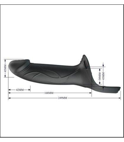 Muski silikonski strep - landon 17cm