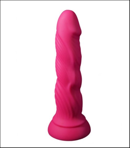 Silikonski dildo u roze boji