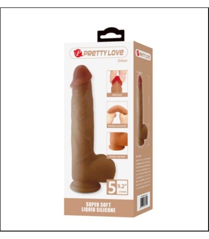 REALISTICNI SILIKONSKI DILDO - ORTON 23.5CM