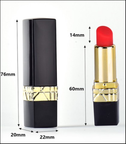 Vibrator karmin / lipstick vibrator