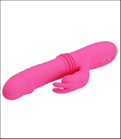 Zeka vibrator sa dodatkom za klitoris + lubrikant