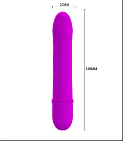 Silikonski vibrator beck